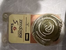 Hoppe's BoreSnake .30 Cal Barrel Snake Bore Cleaner, Reusable Brass, Black