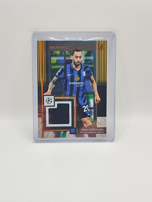 Topps Museum UCC 2024/25 Hakan Calhanoglu Patch /150 Inter
