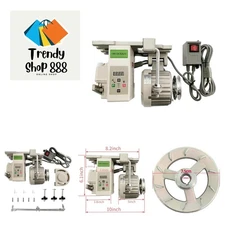 High-Speed Brushless Servo Motor for Industrial Sewing Machines - 450W AC110V