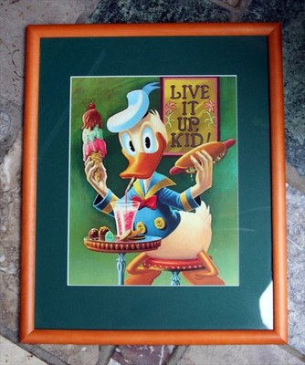 Carl Barks Live it Up Donald you`re 50 Another Rainbow Druck