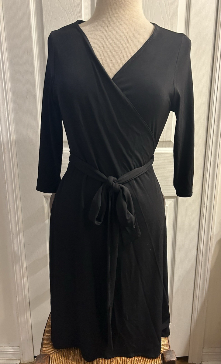 moda international wrap dress
