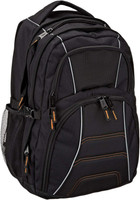 Amazon Basics Laptop-Rucksack Mit Gepolsterten Schulterriemen Und Aufbewahrungsf
