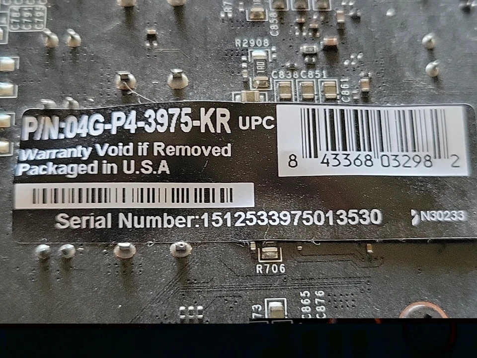 EVGA GeForce GTX 970 SSC GAMING ACX 2.0+ 4GB GDDR5 Graphics Card 04G-P4-3975-KR - Image 2 of 3