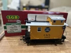 LGB 43650 COLORADO & SOUTHERN 1003 SHORT YELLOW CABOOSE IN OB