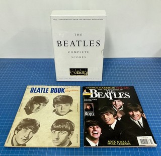 The Beatles Complete Scores Book Vintage Songbook & Magazine Lot 3 Items