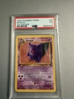 1999 Pokémon Fossil 20 Gengar 1st Edition PSA 7 Non-Holo