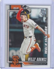 2026 Topps Series 1 #267 Willey Adames Walk this Way