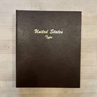 Dansco US Type Coin Album 1800-date #7070 GOLD PAGE WITH PROOF SILVER EAGLE!!!