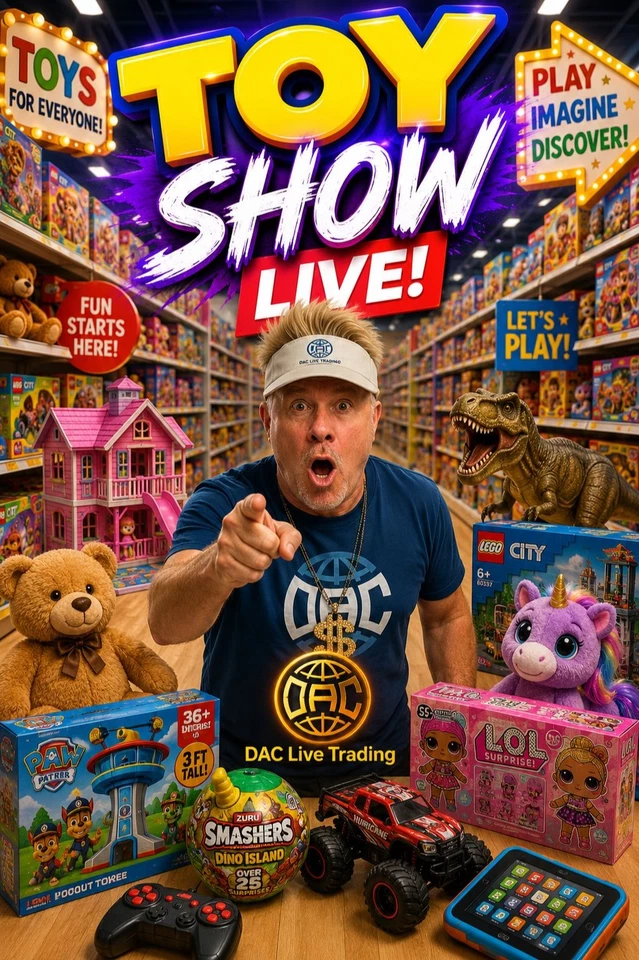 Lance Is Live! $1 Starts!! Ultimate Toy Show • Bid 2 Win LIVE