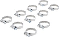 Schlauchklemme Schlauchschellen 20X32 Mm Inox 10Er Set BGS 8095-20X32