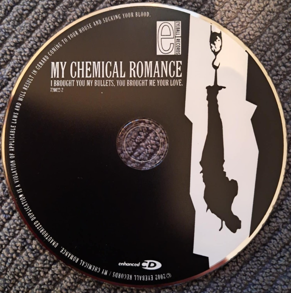 MY CHEMICAL ROMANCE I Brought You My bullets me your love cd USA