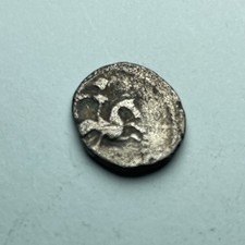 Monnaie Gauloise VALLÉE DU RHÔNE Denier au cavalier DVRNACOS / DONNVS