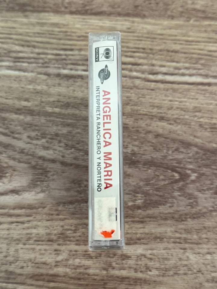Vtg1992 Sony Discos.Angelica Maria Interpreta Ranchero y Norteno Cassette - New - Image 3 of 3