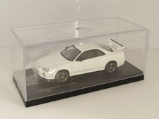 Kyosho 1/43 Nissan Skyline GT-R BNR34 White V Spec N1 Minicar