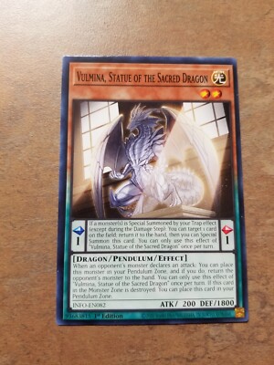 Yugioh! The Infinite Forbidden - Vulmina, Statue Of The Sacred Dragon