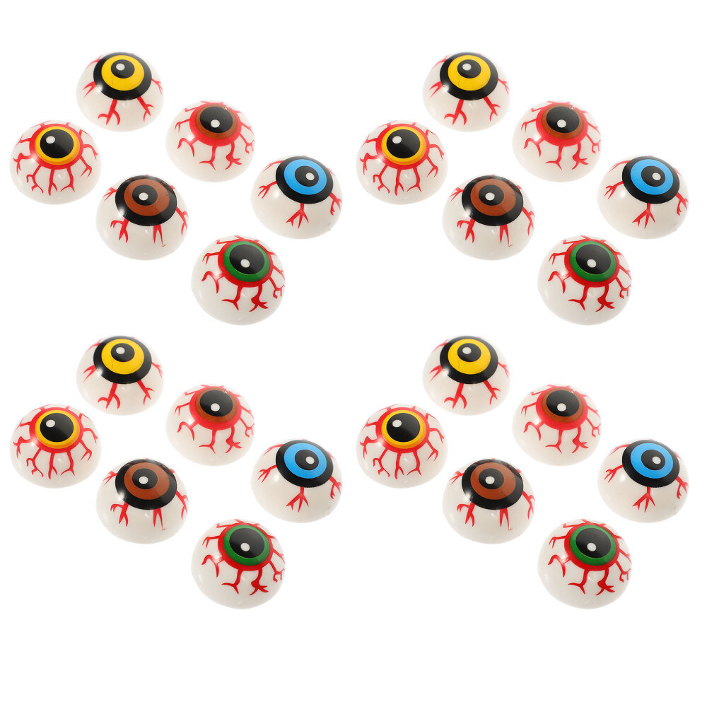 Eyeballs, 24PCS plastic eyeballs scary pong eyeballs 3d halloween eyeball eBay