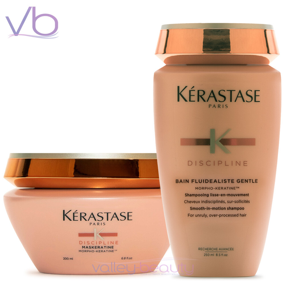 KERASTASE Discipline Maskeratine Masque & Bain Fluidealiste Gentle