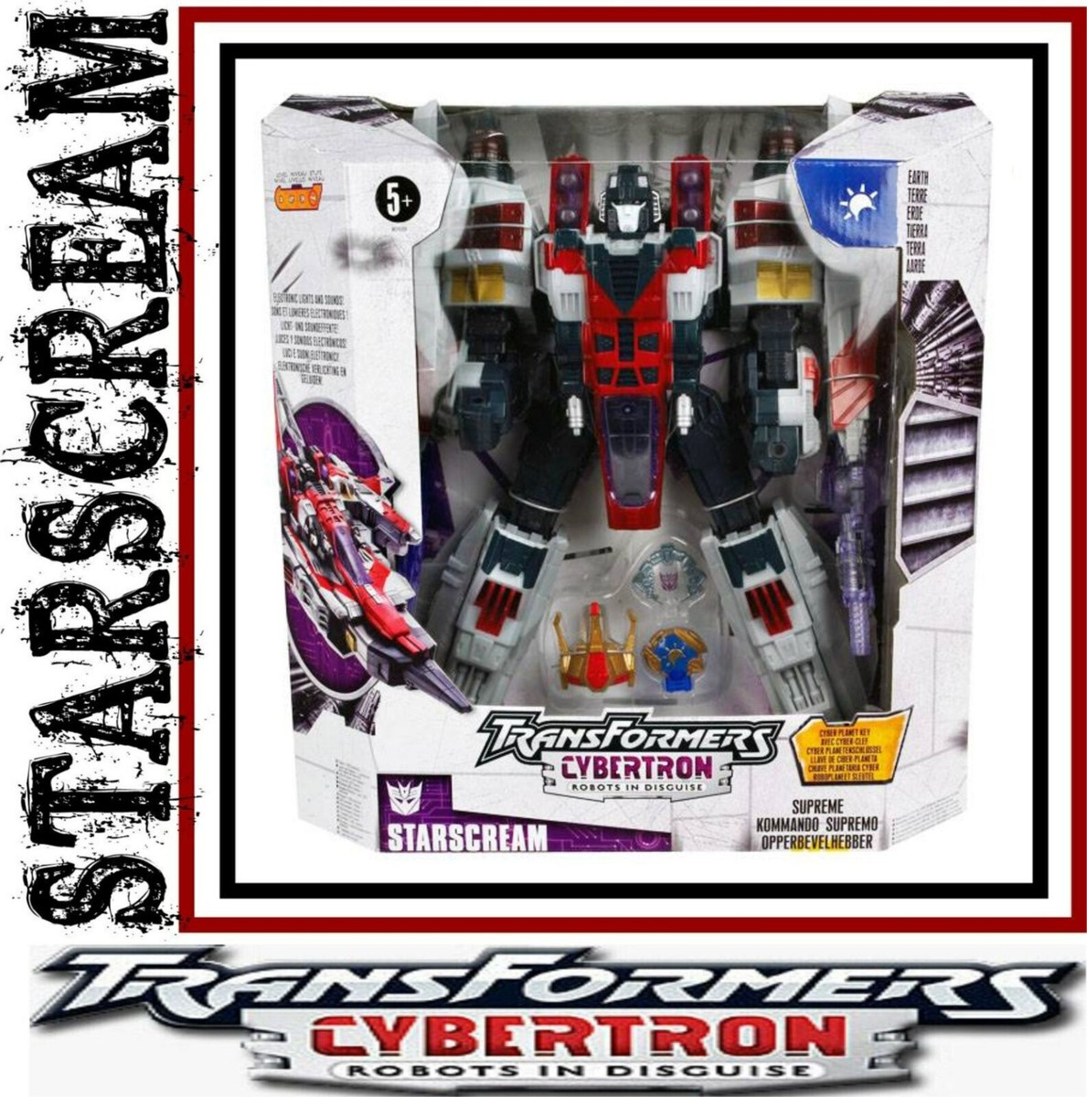 Transformers Cybertron Supreme Class Starscream (MIB)