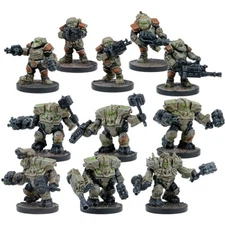 Deadzone Forge Father Hold Warriors Starter Mantic Scifi Squat MGDZF103