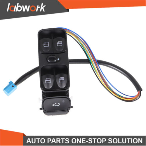 Labwork Power Window Switch For Mercedes-Benz C209 CLK320 CLK500 550 2003-2009 - Picture 2 of 9