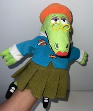 Animal Magic Alligator Crocodile Female Teacher Hand Puppet 12" Tall SZ5