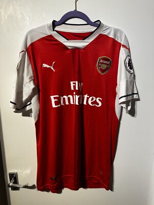 Arsenal FC 2016/17 Heimtrikot Authentic Puma Large mit Premier League Patches