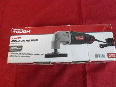 Hyper Tough 2.1 Amp Corded Oscillating Multi-function Tool, Variable Speed