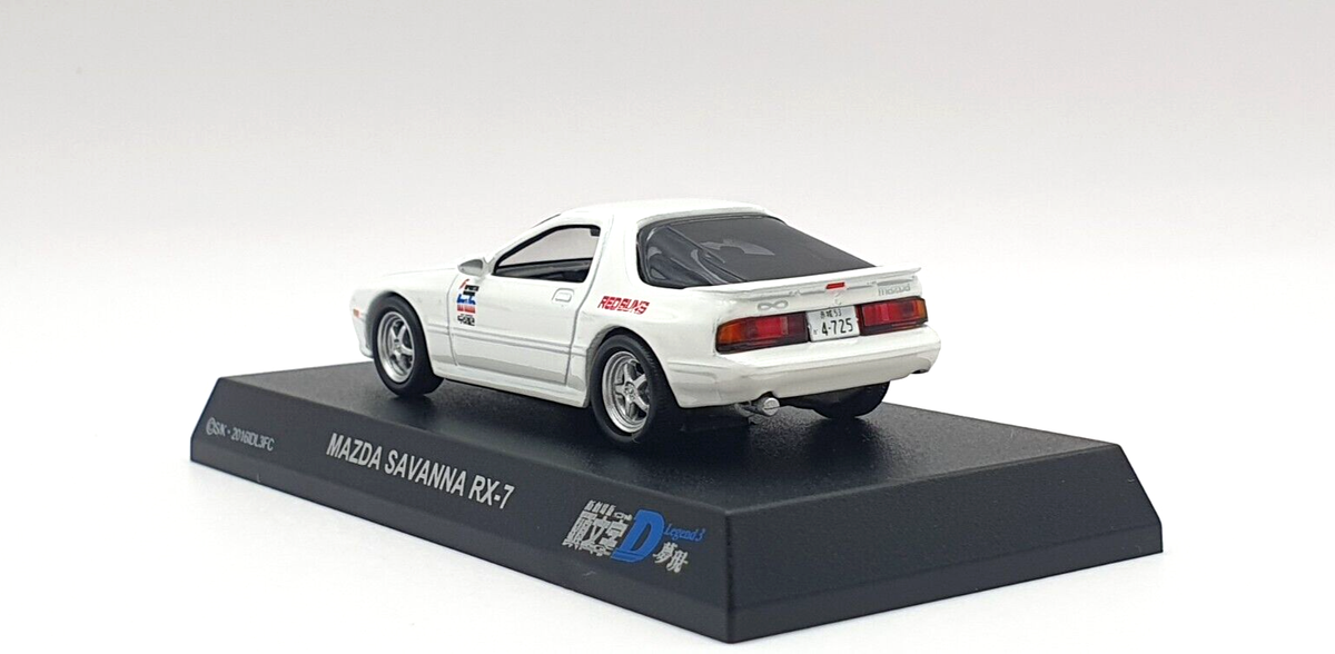 2台セット　FD3S typeR.Kyosho RX-7 アンフィニFC3S Kyosho 1/64 Initial D MAZDA SAVANNA RX-7 FC3S RED SUNS diecast car