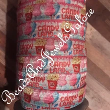Candy land foe Inspired Candy elastic Candy hair ties Candy favors candy foe-5/8