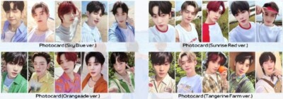 TOMORROW X TOGETHER - TXT Midsummer トレカ orangeade ver. 5枚 Season of TXT : Midsummer OFFICIAL PHOTO CARD YEONJUN SOOBIN