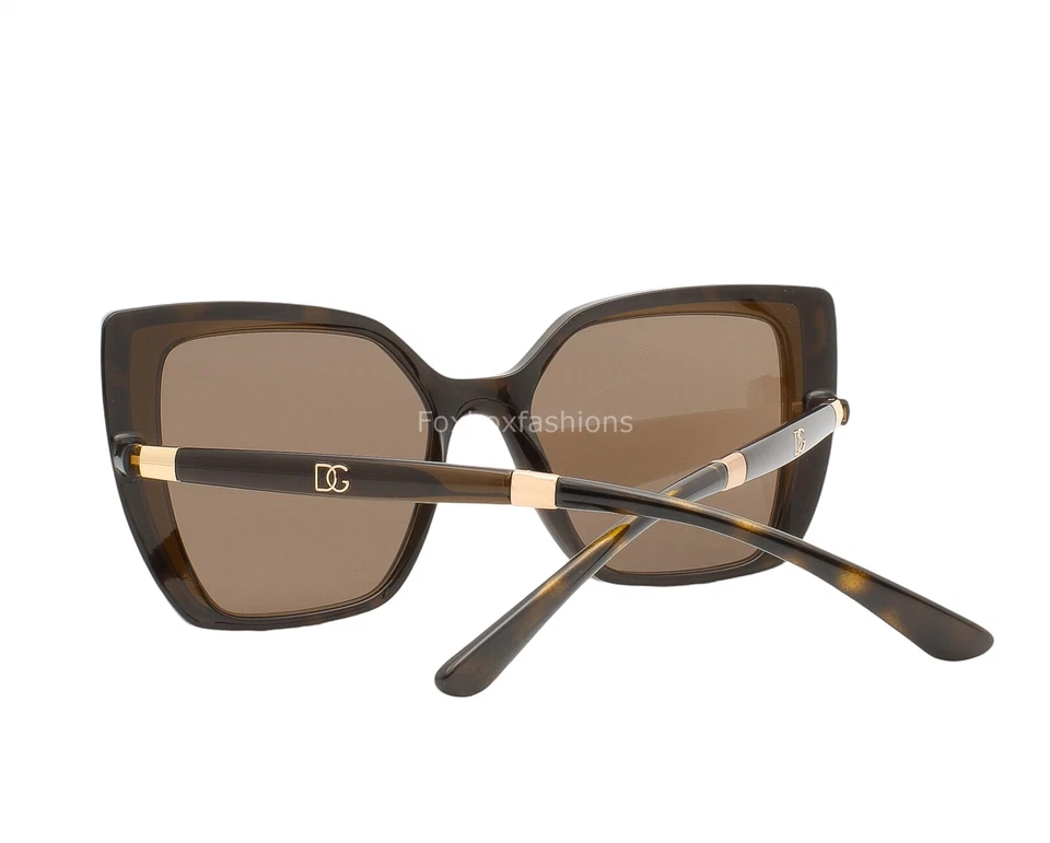 Dolce Gabbana Sunglasses DG 6138 3185/73 Matte on Gloss Brown with Case - Image 4 of 4