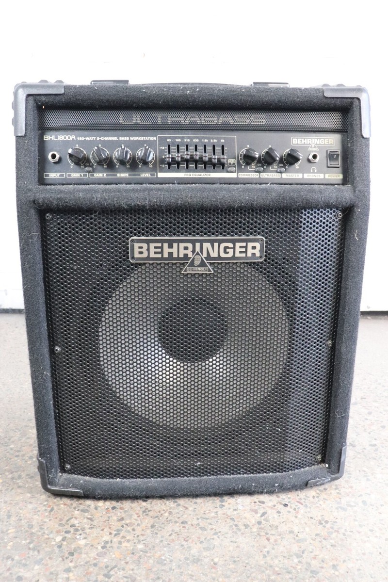BEHRINGER BXL1800A ULTRABASS BASS GUITAR AMP | eBay