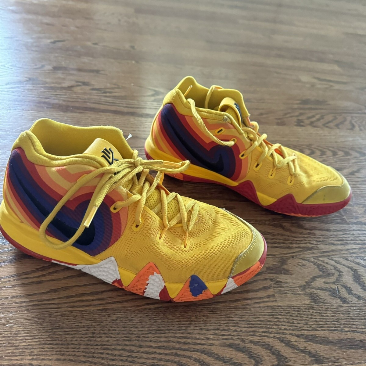 Nike Kyrie GS 70s AA2897-700 Boys Girl Kids Decade Pack Yellow