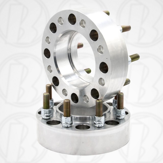 x2 8x6.5 to 8x170 Hub Centric Wheel Adapter / 1.5" Spacer FORD F250