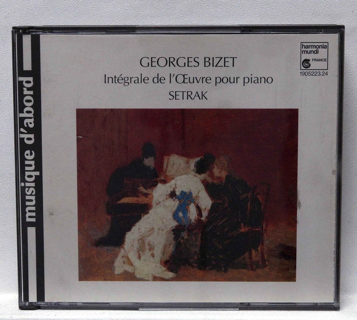 SETRAK ⸺ BIZET complete solo piano works ⸺ HARMONIA MUNDI 2xCDs