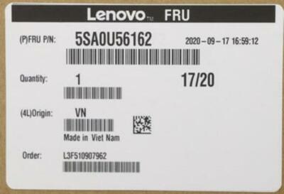 Lenovo Intel G6400t 3.4Ghz/2c/4m 35W 5SA0U56162