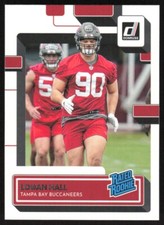 2022 Donruss Rated Rookie Logan Hall RC #364 Tampa Bay Buccaneers