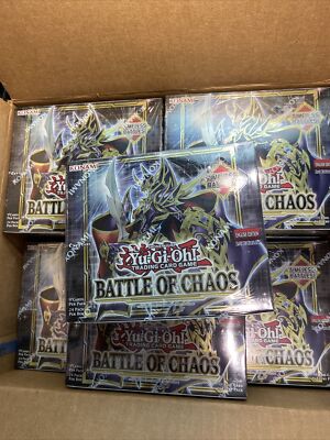 Yugioh Battle of Chaos Booster Box 1st Edition Factory Sealed 24