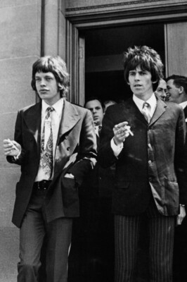 THE ROLLING STONES MICK JAGGER KEITH RICHARDS CHICHESTER COURT 1967 24x36 Poster