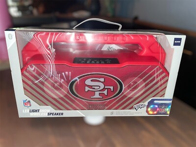 ShockBox Bluetooth Dual Speaker With Lights NFL San Francisco