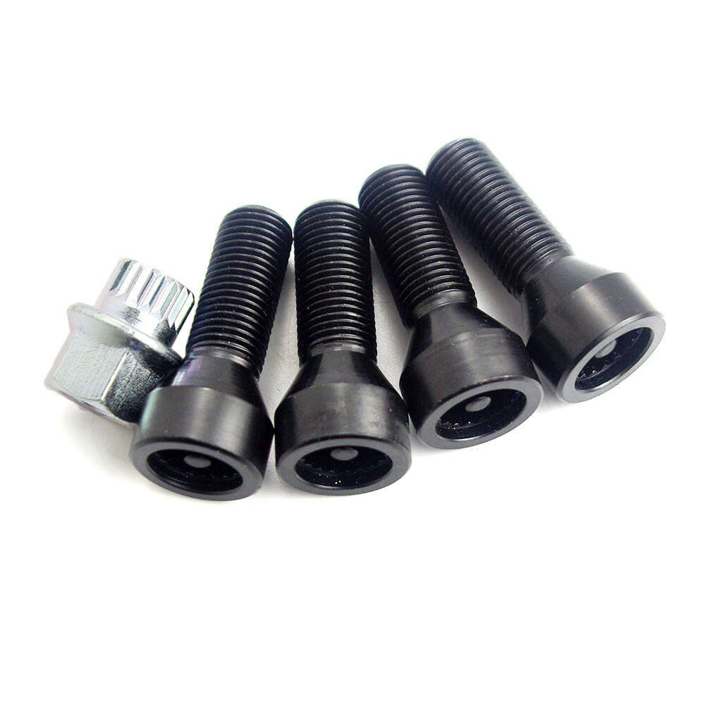 36136786426 M14 x 1.5 Aluminum Wheel Bolts Lock Screw For BMW 7