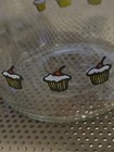 Vintage CARLTON Clear Glass PENGUIN /CUPCAKE Red Lid Jar Canister Storage — photo 8