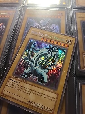 Blue-Eyes White Dragon BPT-003 Secret Rare Yugioh
