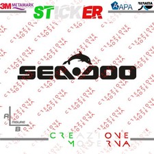 ADESIVO STICKER SEA DOO MISURE PERSONALIZZATE