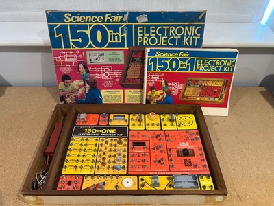 SCIENCE FAIR 150 IN 1 ELEKTRONISCHES PROJEKT-KIT - KOSTENLOSER VERSAND IN UK!!