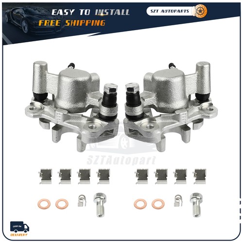 Power Rear Autospecialty Brake Kit w/Calipers | 2011-2016 Scion tC (KCOE6097)