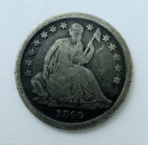 1840-O Seated Liberty Silver Dime CHOICE VG FREE SHIPPING  #694