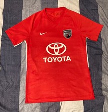 Nike San Antonio FC Soccer Jersey Mens Unisex Sz M Red Toyota USL