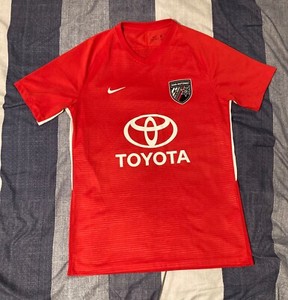 Nike San Antonio FC Soccer Jersey Mens Unisex Sz M Red Toyota USL