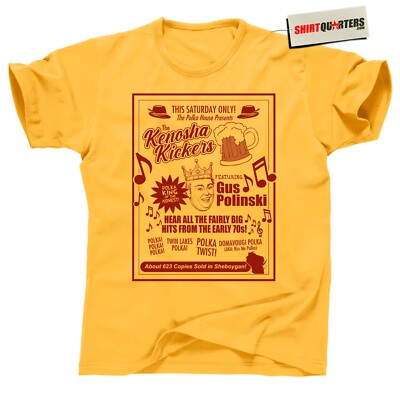 Home Alone Polka Gus Shirt – Kenosha Kickers Midwest Tour Tee